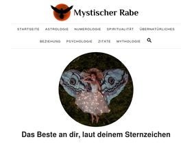 'mystischerrabe.de' screenshot
