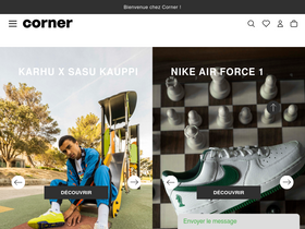 'cornerstreet.fr' screenshot