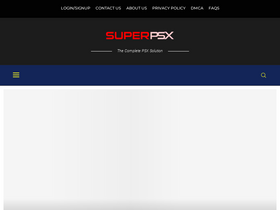 'superpsx.com' screenshot