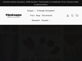 'kipukauppa.com' screenshot