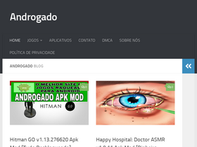 'androgado.com' screenshot