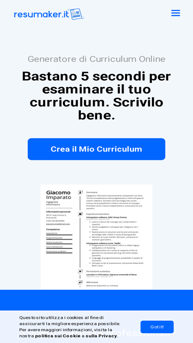resumaker.it