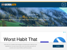 'queridojeito.com' screenshot