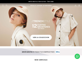 'paulacahendanvers.com.ar' screenshot