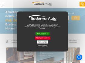 'bodemerauto.com' screenshot