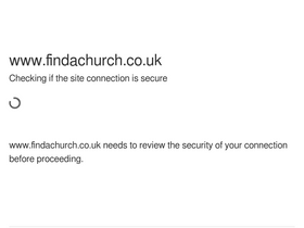 'findachurch.co.uk' screenshot