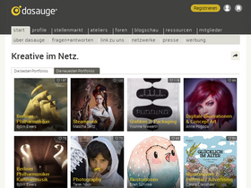 'dasauge.de' screenshot