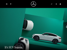 'mercedes-benz.com.au' screenshot