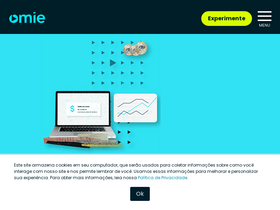 'omie.com.br' screenshot