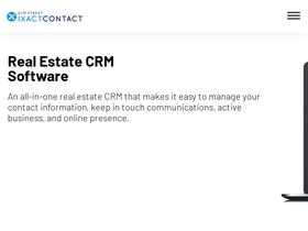 'ixactcontact.com' screenshot