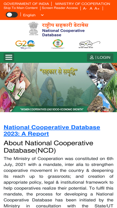 cooperatives.gov.in