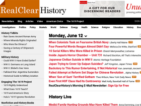 'realclearhistory.com' screenshot