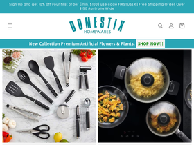 domestix.com.au homepage screenshot