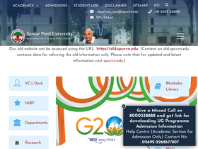 'spuvvn.edu' screenshot