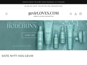 gevirloves.com homepage screenshot
