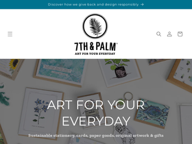 7thandpalm.com homepage screenshot