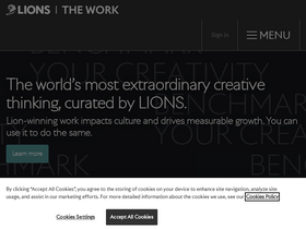'lovethework.com' screenshot