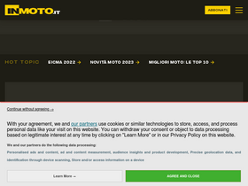 'inmoto.it' screenshot
