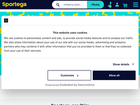 'sportega.sk' screenshot