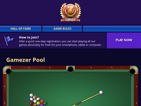 gamezer.com - Gamezer - Online Pool and Bill - Gamezer