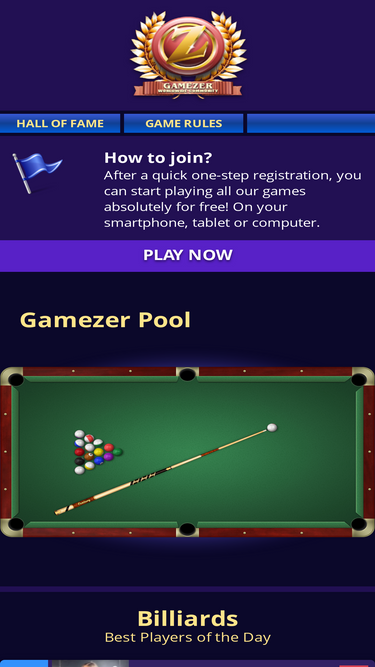 GameZer  Billiards Online Games