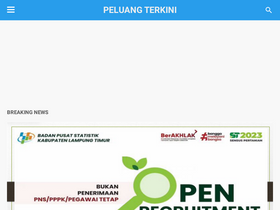 'peluangterkini.com' screenshot