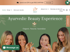 holysanity.com.au homepage screenshot