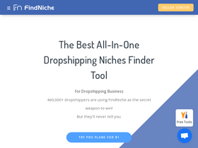 'findniche.com' screenshot