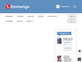 'elitemanga.org' screenshot