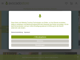 'avocadostore.at' screenshot