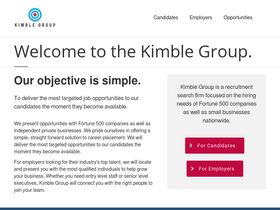 'kimblegroup.com' screenshot