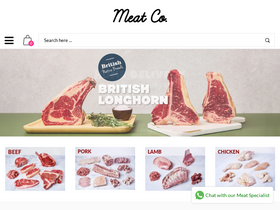 meat-co.com homepage screenshot