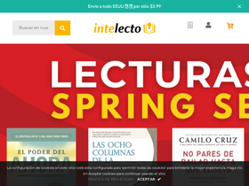 intelecto.com homepage screenshot