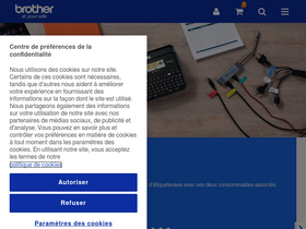 'brother.fr' screenshot