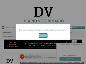 'diarioveterinario.com' screenshot