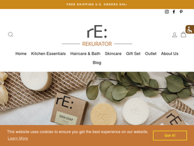 rekurator.com homepage screenshot
