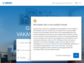 'wimdu.nl' screenshot