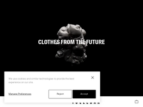 'vollebak.com' screenshot