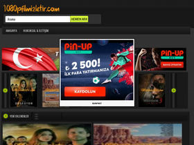 '1080pfilmizletir.com' screenshot