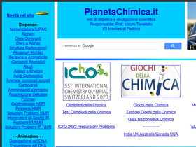 'pianetachimica.it' screenshot
