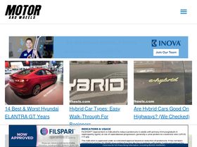 'motorandwheels.com' screenshot