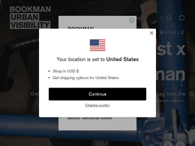 Bookman Urban Visibility homepage screenshot