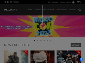 'mezcotoyz.com' screenshot