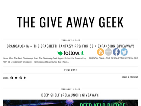 thegiveawaygeek.com