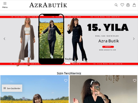 'azrabutik.com' screenshot
