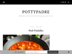'pottypadre.com' screenshot