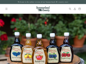 summerlandsweets.com homepage screenshot