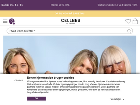 'cellbes.dk' screenshot
