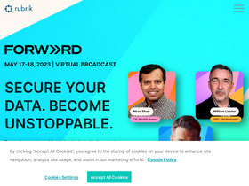 'rubrik.com' screenshot
