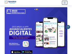 'aguascalientes.gob.mx' screenshot